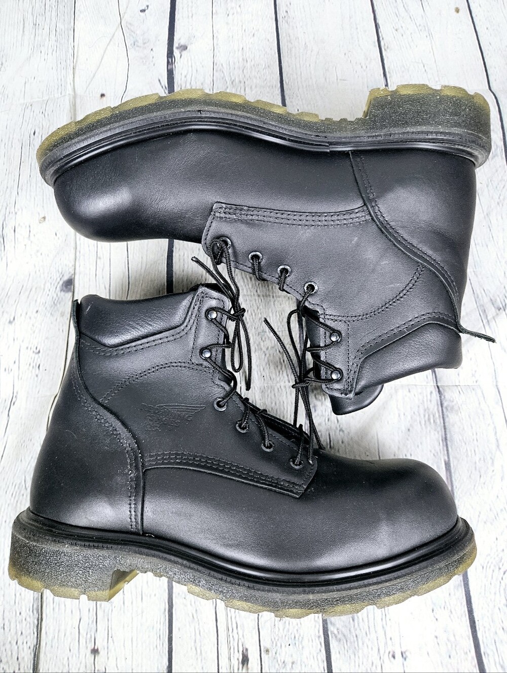 REDWING SHOES | 3507 Supersole 2.0 6 Inch CSA Safety Toe leather laceup boots